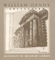 bookplate for the William Dendy collection