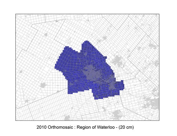 Region of Waterloo : 2010 Orthomosaic