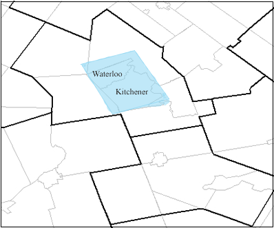 1963 - Kitcher-Waterloo and adjacent areas