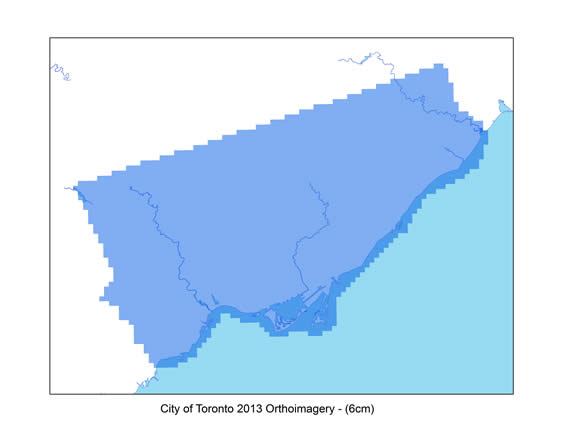 2013 Orthoimagery of Toronto (6cm)